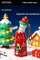 Bouteille d'eau isotherme en acier inoxydable de 480 ml, écologique, pour boissons chaudes et froides