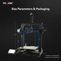 Imprimante 3D FDM Taille d'impression 220*220*250mm Imprimante architecturale 3d Modèle complet Visage humain Personnes Modèle 3d Imprimante