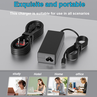 Cargador Universal USB C de 100W para Portátiles HP, Lenovo, Acer, Asus, Samsung, MSI, Ultrabook, Chromebook, Adaptador de CA con 14 Puntas