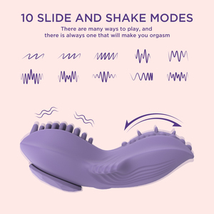 Mini-Slip-<span class=keywords><strong>Vibrator</strong></span> Stimulierendes Sexspielzeug Sexuelle Lustmittel Fernbedienung App-Steuerung Tragbarer <span class=keywords><strong>Vibrator</strong></span> für Frauen - Product Image 3