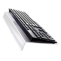 Support de clavier en acrylique, support de clavier d'ordinateur pour une frappe ergonomique facile