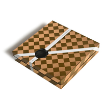 Boîtes cadeaux de chocolat personnalisées en forme de lattenkiste biodégradable avec logo de chocolat, emballage cadeau pour le Ramadan