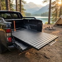 Glissière de benne universelle en aluminium, directement d'usine, pour Hilux Tacoma F150 D-Max, plateau coulissant rétractable pour le chargement, accessoires 4x4 2025