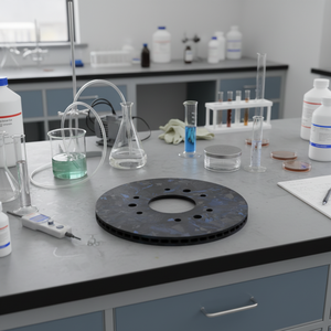 Электродный материал BDD Boromond для очистки сточных вод: алмазный электрод с донорами бора для электрохимической окислительной техники, электродный диск BDD - Product Image 3