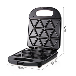 Non-Stick Cooking Surface Double-sided Heating <b>Breakfast</b> <b>Maker</b> Sandwich <b>Maker</b> - Product Image 4