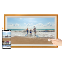 Cadre photo numérique WiFi 32 "IPS HD écran tactile Cloud Frameo cadre photo intelligent montable sur mur rotation automatique de l'album vidéos