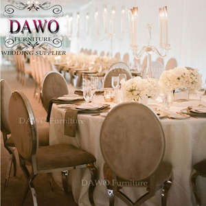 Nozze d'oro mobili evento da pranzo sedie per la <span class=keywords><strong>sposa</strong></span> e lo sposo - Product Image 5