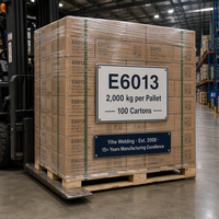 Électrode de soudage E6013 AWS en acier au carbone, 20 kg, 2,5 mm, 3,2 mm, baguette, fabricant chinois