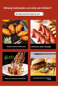 Nouvelle-Orléans Marinade Barbecue Mélangée <span class=keywords><strong>pour</strong></span> Ailes et Filets de <span class=keywords><strong>Poulet</strong></span> Grillés <span class=keywords><strong>Assaisonnement</strong></span> Sec <span class=keywords><strong>pour</strong></span> la Maison et les Restaurants Mélange <span class=keywords><strong>d</strong></span>'Épices 50g - Product Image 5