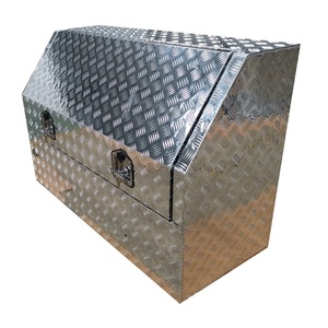 Nhôm Checker Tấm Side Mở Nửa Lõm Cửa <span class=keywords><strong>Trailer</strong></span> Xe Tải Xe Tải Lưu Trữ Boat Ute Hộp Công Cụ Công Cụ Hộp Công Cụ Ngực Hộp Công Cụ - Product Image 3