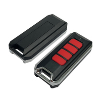 Nouveau design modèle privé 433MHz 4 canaux contrôle RF 4 boutons porte électrique porte de garage télécommande