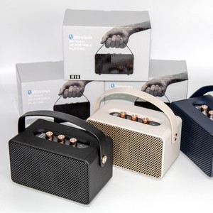 <span class=keywords><strong>StanMore</strong></span> W9 – Enceinte audio rétro en gros, fabrication professionnelle OEM ODM, commandes en gros personnalisées - Product Image 1