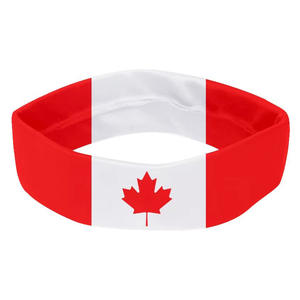 Bandanas al por mayor 2026: Bandas para la cabeza de poliéster de secado rápido con diseño retro de anime ROMANCE para aficionados al fútbol de México y Canadá - Product Image 3