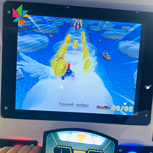 Công viên đầy màu sắc đồng tiền hoạt động Kiddie Rocking trò chơi máy 2 người chơi Kid <span class=keywords><strong>Arcade</strong></span> trò chơi Thiết bị cho trẻ em vui vẻ trung tâm - Product Image 3