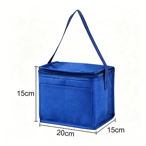 Borsa Termica Personalizzata Ecologica in Tessuto Non Tessuto, Impermeabile, Riutilizzabile, Grande Capacità, Isolante per Pranzo e Picnic - Product Image 6