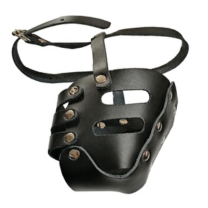 Pastor alemán <span class=keywords><strong>Doberman</strong></span> Razas medianas y grandes Cesta de cuero Bozal para perro - Product Image 1