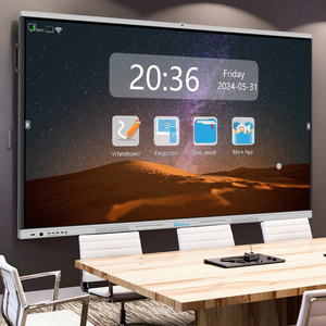 Tableau Intelligent Interactif LCD 4K HD pour l'Enseignement, Écran Tactile Numérique de 55 65 75 85 <span class=keywords><strong>86</strong></span> 98 110 <span class=keywords><strong>Pouces</strong></span>, Panneau Interactif Numérique pour 75 <span class=keywords><strong>Pouces</strong></span> - Product Image 1