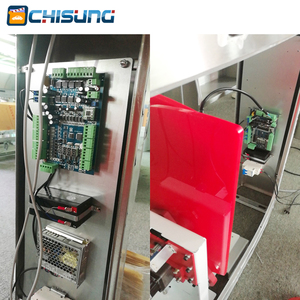 Chisung <strong>Access</strong> <strong>Control</strong> Electronic Turnstile Flap Barrier Gate Use Automatic Barrier Gate Two Motors Wing Gate - Product Image 2