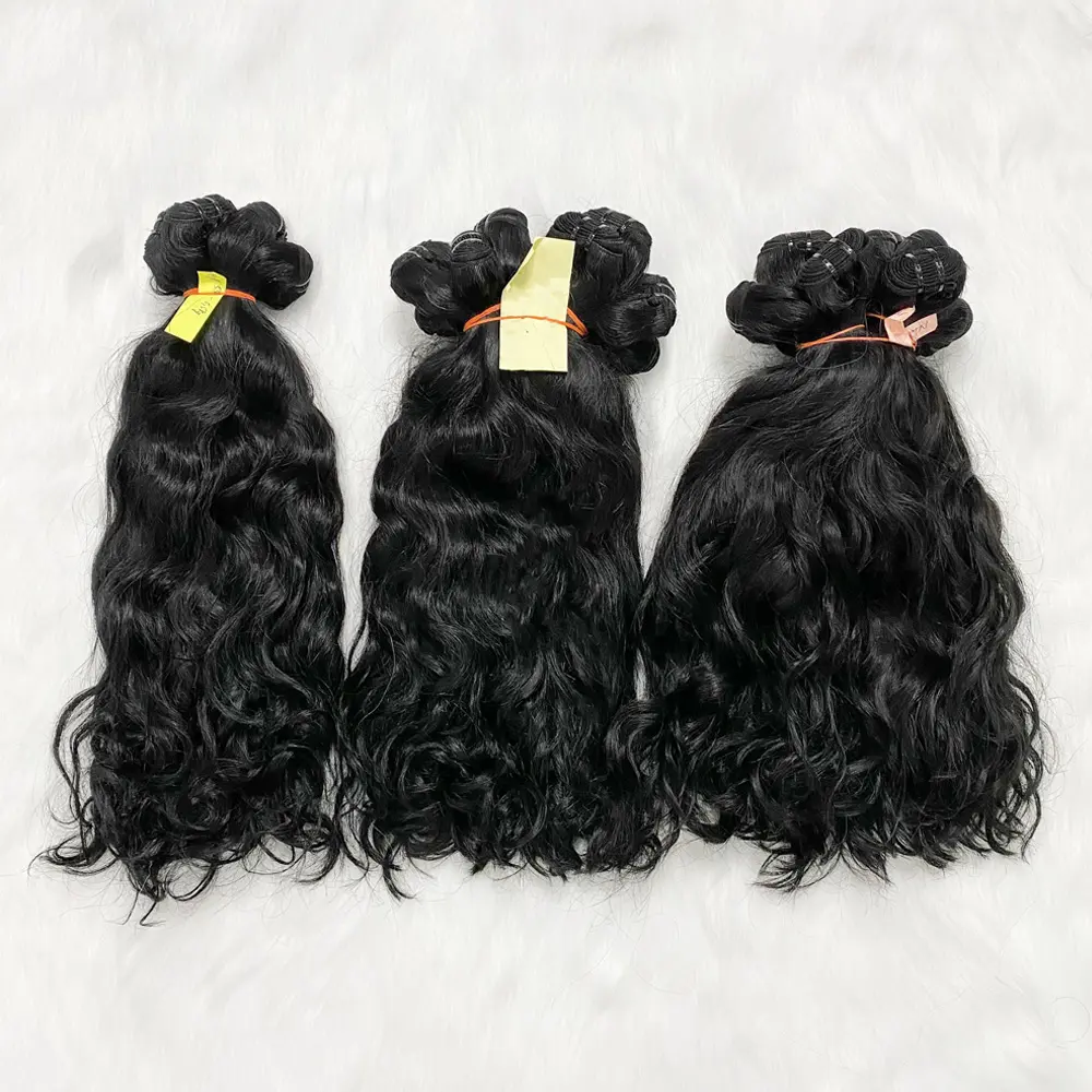 Human Hair Bundles With Closure Grade 12A Virgin Hair Packet Human Hair With Closure Weft