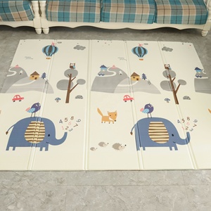 Tapis en mousse pliable écologique non toxique XPE à imprimé animal, jouet éducatif pour nourrissons, bébés, tout-petits, pour le camping - Product Image 4