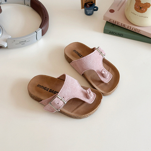 Sandalias de Verano para Niños, Color Sólido, Cómodas, Casuales, para el Hogar y la Playa, para Niños y Niñas, Ligeras y Portátiles - Product Image 2