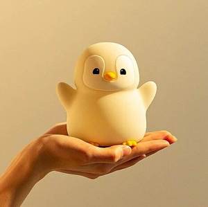 Mignon Silicone Pingouin Veilleuse USB Rechargeable Dimmable Touch Chambre Décor Adorable Pingouin À Côté <span class=keywords><strong>Lampe</strong></span> pour Enfants Cadeau - Product Image 5