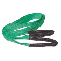Correa de eslinga de elevación de varios colores 1T-10T correas Cadena de eslinga de elevación eslingas de cinta de ojo plano