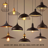 Suspension Décorative Industrielle de Cuisine pour Restaurant Lampe Suspendue Vintage Lustre Industriel Rétro