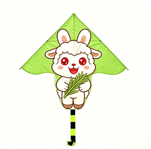 <span class=keywords><strong>Cerf</strong></span>-<span class=keywords><strong>volant</strong></span> pour enfants en forme d'animal de dessin animé, facile à faire voler, en polyester, triangulaire, avec longue queue, pour les sports de plein air et les jeux en famille - Product Image 5