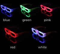 Lunettes LED Lumineuses en Gros pour Anniversaires, Halloween, Noël – Fournitures de Fête Néon Colorées et Lumineuses