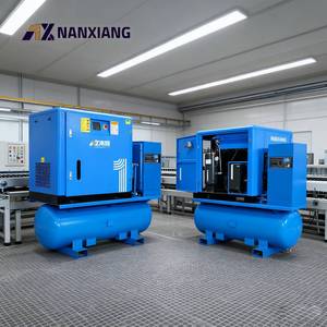 PM VSD Silent All-in-One 7.5-15kW 10-20HP 8-16Bar Portable Industrial Screw for <b>Laser</b> Cutter Choose Our Integ - Product Image 5