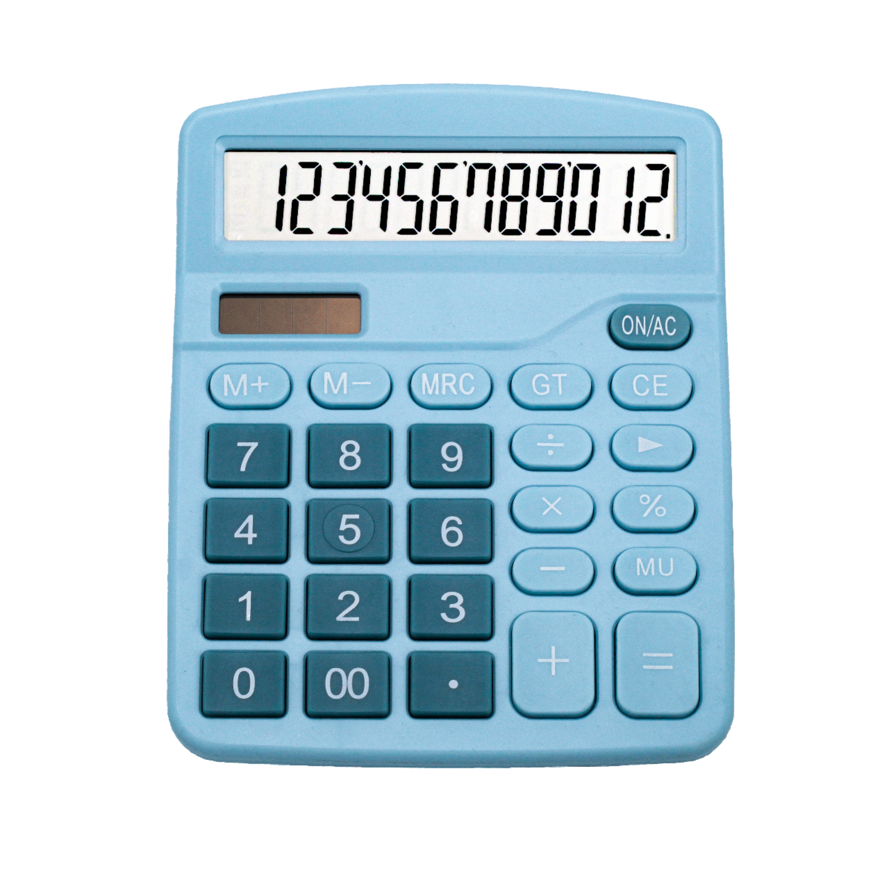 12-Digit Office Electronic Desktop <strong>Calculator</strong> with Two-Way <strong>Power</strong> Battery Operated Plastic <strong>Solar</strong> Cell Bare Unit