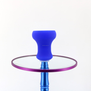 Shisha-pluma de aluminio con burbujas, pipa de agua, Bongo, para fumar, Sheesha - Product Image 4