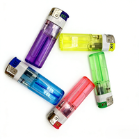 Briquet électronique classique en plastique, design créatif, à gaz butane jetable, durable, pour usage extérieur, cadeaux d'affaires Shunfa