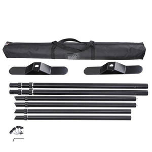 Fondo <span class=keywords><strong>de</strong></span> 10 pies, soporte <span class=keywords><strong>de</strong></span> paso y repetición ligero portátil, Fondo <span class=keywords><strong>de</strong></span> pancarta ajustable, soporte <span class=keywords><strong>de</strong></span> pancarta telescópico <span class=keywords><strong>de</strong></span> tubo grande - Product Image 6