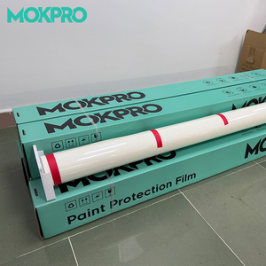 MOKPRO - Rollo de Película Protectora de Pintura para Carrocería de Automóvil, Protección Total Anticolisión, TPU PPF Autoregenerable, 8.5mil, Protección UV del 99%, Transparente - Product Image 1