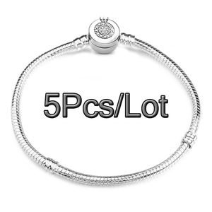 Bracelets tendance en argent avec zircon, bijoux cadeau pour femmes et hommes, anniversaire - Product Image 4