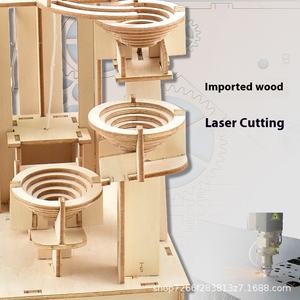 Tong Muqu Petit matériel de Production Puzzle Ascenseur Jouet Science Expérience DIY Technologie Caractéristiques STEM Vente en gros - Product Image 4