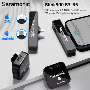 Saramonic-Micrófono de solapa inalámbrico Blink900 S, accesorio para PC, periódicos, iPhone, Android, cámara vs <span class=keywords><strong>rode</strong></span>, <span class=keywords><strong>go</strong></span> 2 - Product Image 2
