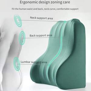 Cuscino di Supporto Lombare <span class=keywords><strong>per</strong></span> <span class=keywords><strong>Letto</strong></span>, Cuscino Triangolare <span class=keywords><strong>per</strong></span> Testiera Tatami, Cuscino in Memory Foam <span class=keywords><strong>per</strong></span> Donne in Gravidanza e Anziani, Grande Cuscino <span class=keywords><strong>per</strong></span> la Schiena - Product Image 3