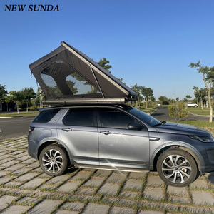 Tienda de lona para techo de 2 personas para coche Camping Triangle Clamshell Hard Shell para senderismo al aire libre y aventura - Product Image 6