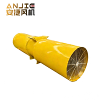 Ventilateur de tunnel SDS à jet électrique OEM ODM pour la ventilation des tunnels routiers, haute efficacité, faible bruit, réversible, grand volume d'air, stable, IP55