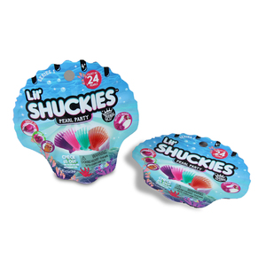 Thiết kế đẹp Tùy chỉnh hình dạng vỏ bao bì nhựa nhỏ hình dạng bất thường đứng lên túi cho đồ chơi - Product Image 4