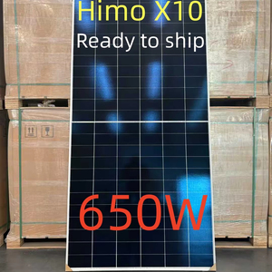แผงโซลาร์เซลล์ Longi Himo X10 630W-650W N-Type IBC HBC LR7-72HVD & LR7-72Hvh Longi Himo X10 มีสินค้าในสต็อก - Product Image 1