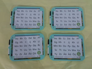 Pizarra blanca portátil de fábrica para niños, pizarra magnética de dibujos animados, juegos de juguetes de dibujo, tablero de escritura - Product Image 6