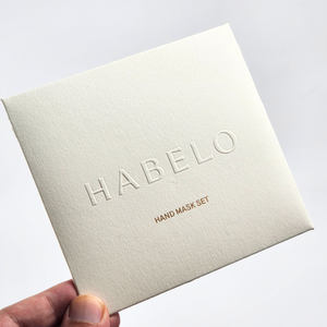 Tarjeta de agradecimiento de embalaje de <span class=keywords><strong>papel</strong></span> de algodón blanco de lujo personalizado sobre de <span class=keywords><strong>papel</strong></span> grueso de alta calidad con logotipo en relieve - Product Image 1