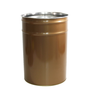 Cubo de lata de 20l con impresión de logotipo personalizado y tapa - Product Image 1