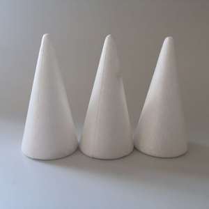 Taille personnalisée de Polystyrène Mousse cône Pour enfants Noël bricolage - Product Image 2
