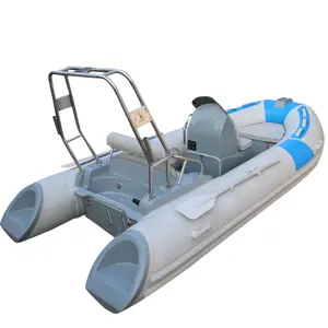 Goboat RIB390 3.9M 13FT CE 3.9m Rubber Dinghy Sailing Boat Small Semi Rigid Inflatable Rib Boat For Sale RIB390