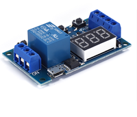 Module de contrôle de temporisation numérique à LED KT DC 5V 12V 24V, relais temporisé, déclencheur de cycle, interrupteur de temporisation, carte de circuit, module de contrôle de temporisation DIY